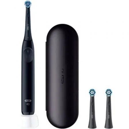 Oral-B Cepillo dental Braun iO 2 con 2 recambios, Negro